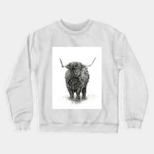 Hamish in the morning rain Crewneck Sweatshirt